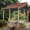 Unbranded Tea House: Tea House Pergola - 2.7m Posts