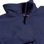 This Teamwear Stowe jacket is 100 waterproof and has breathable taped seams perfect for those dismal