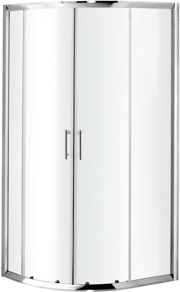 Unbranded Tempeste Offset Quadrant Shower Enclosure 80x100