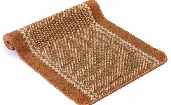 Terracotta Kilkis Machine Washable Rug - 100cm x