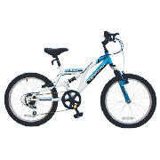 Unbranded Terrain Etna 20 Dual Suspension Mountain Bike -