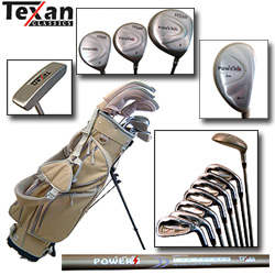 Texan LADIES LEFT HAND Hybrid Graphite Set inc Bag