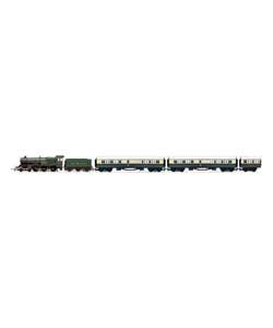 GWR 4-6-0 Tregenna Castle, Castle class.2 GWR Composite coaches.1 GWR Brack coach.This Great