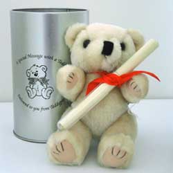 Unbranded Tinned Teddy by Teddypost