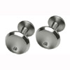 Titanium Diamond Set Cufflinks With Matt Finish