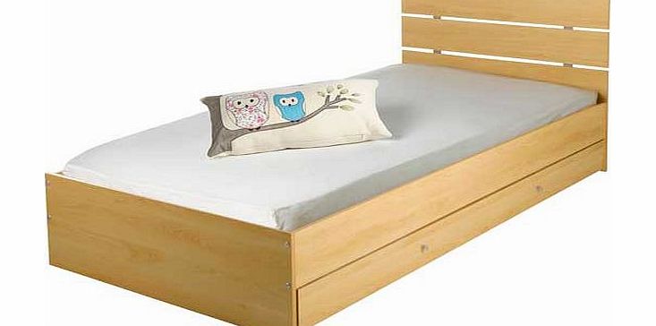 Unbranded Toronto Single Bed Frame - Beech Effect