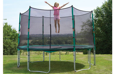 Unbranded TP279/296 Vienna Trampoline and Surround 8ft Set