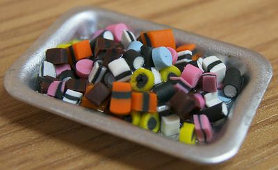 Tray of Liquorice Allsorts