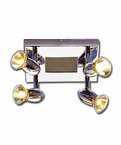 Tridal 4 Light Spotlight Plate