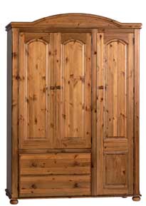 Triple Combination Wardrobe - Manor