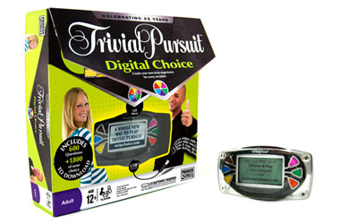 Unbranded Trivial Pursuit Digital Choice