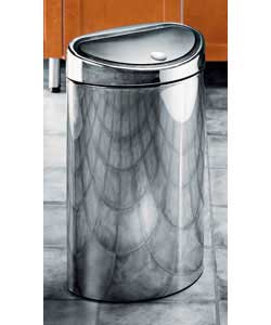 Twin Bin Brilliant Steel