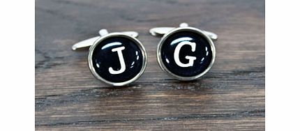 Unbranded Typewriter Key Cufflinks