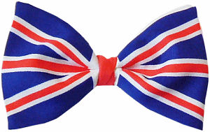 Union Jack Bow Tie