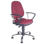 Upgrade Operators Chair in Burgundy