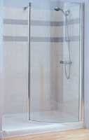 Utopia Recess Walk in Shower Enclosure Left Hand