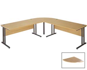 Value line plus 90 degree radial desk link