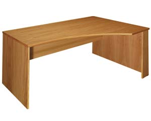 Veneer ergonomic desks cherry