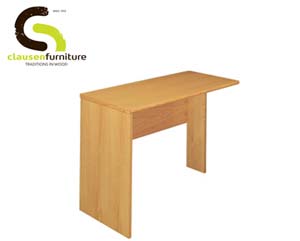 Unbranded Veneer return desk cherry