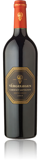 Unbranded Vergelegen Cabernet Sauvignon 2005/2006,