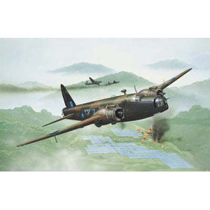 Unbranded Vickers Wellington Mk.X plastic kit 1:72