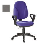 Viking Deluxe High Back Ergonomic Operator Chair-Grey