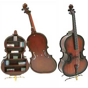 Violin Cabinet Contemporary Furniture