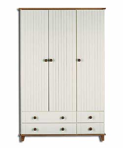 Virginia 4 Drawer Wardrobe