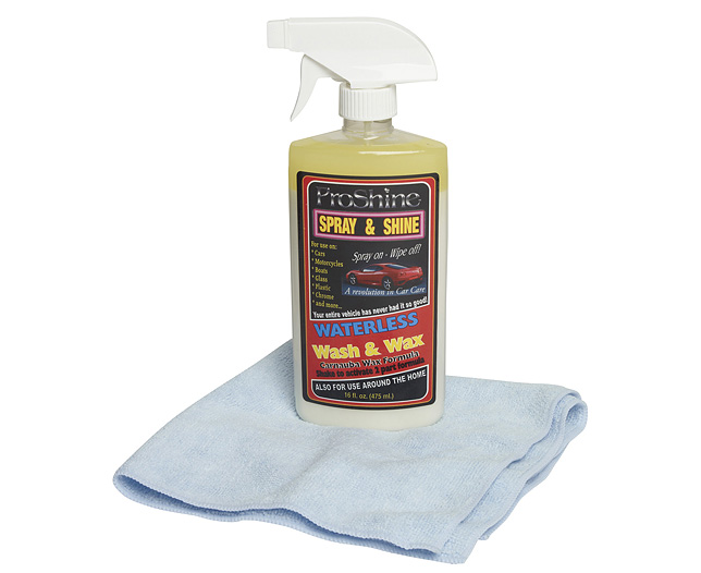 Unbranded Waterless Wash and Wax System - 488ml