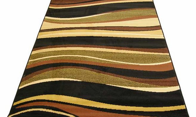 Unbranded Waves Rug - Natural - 160 x 230cm