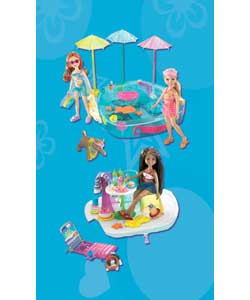 Wee 3 Splash- Splash- Splash Dolls and Pool Set