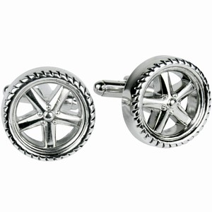 Wheel and Tyre Cufflinks