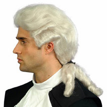 WHITE COURT WIG