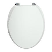 Unbranded White MDF Toilet Seat