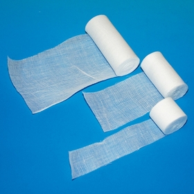 Unbranded White Open Wove Bandage 5cm x 5m