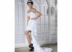 Unbranded White Sweetheart Noble Graduation Dresses