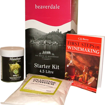 Unbranded WHITE WINE 6 BOTTLE COMPLETE STARTER KIT