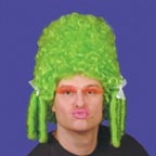 Wig - Pantomime Dame - Green