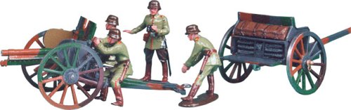 William Britain Premier - World War 1 German 7.7mm Gun and Limber- RC2