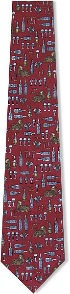 Unbranded Wine Tie (Bgdy)