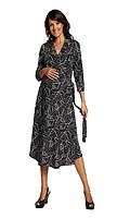 Womens Maternity Wrap Dress