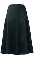 Womens Satin Flair Skirt