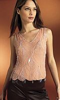 Womens Sequin Top