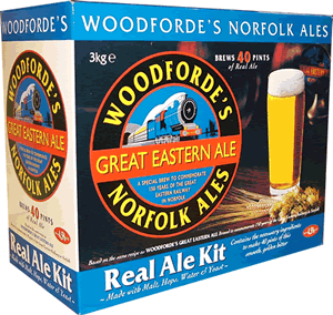 Unbranded WOODFORDES GREAT EASTERN GOLDEN ALE 3KG 40PT