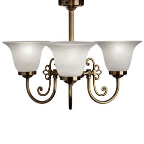 Woodstock Ceiling Light- 3 Arm