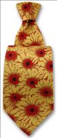 Unbranded Yellow Gerbera Tie by Robert Charles