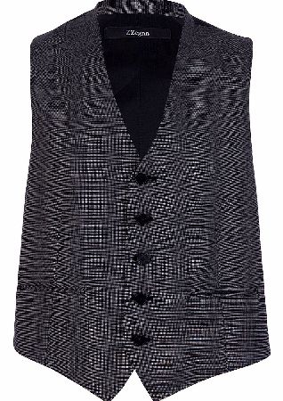 Unbranded Z Zegna Grey Three Button Waistcoat