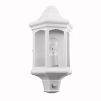 Zurich Half Cast Bevel Lantern High/Low PIR