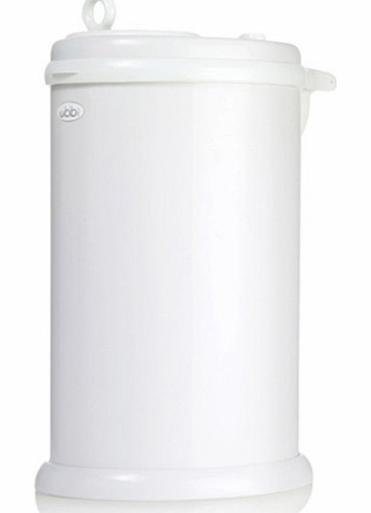 Uppababy Ubbi Diaper Pail/Nappy Bin White