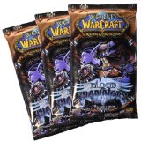 UPPER DECK WORLD OF WARCRAFT TCG BLOOD OF GLADIATORS BOOSTER PACKS X 3